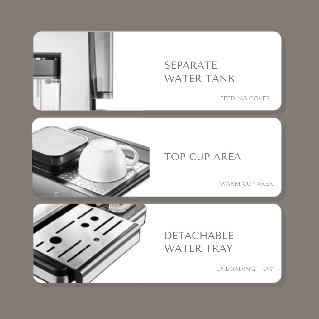 Coffee Machine with Intergrated Grinder