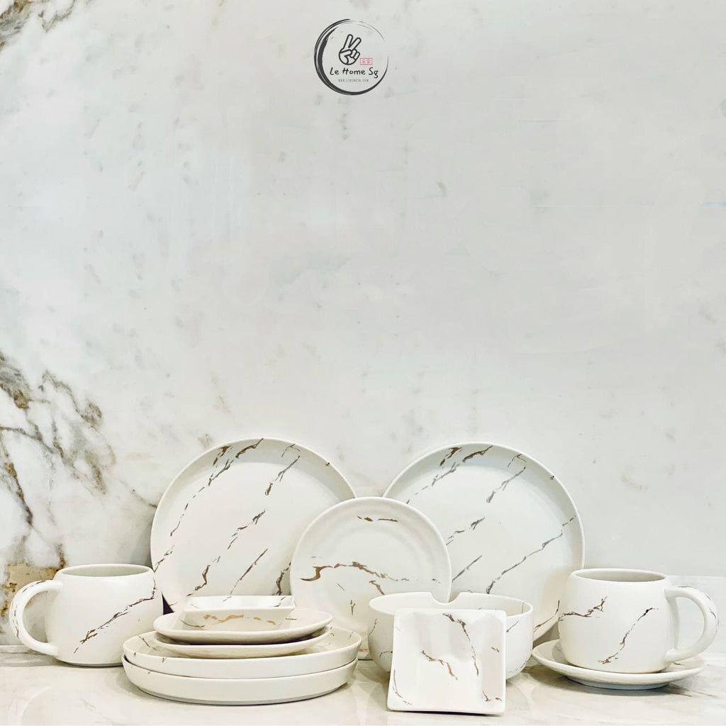 (6PAX) Premium Range Nordic Ceramic Tableware Set Le Home Sg